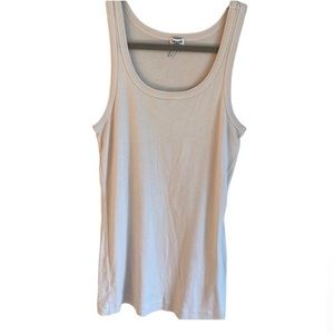 Splendid Light Beige Tank Top Size Large